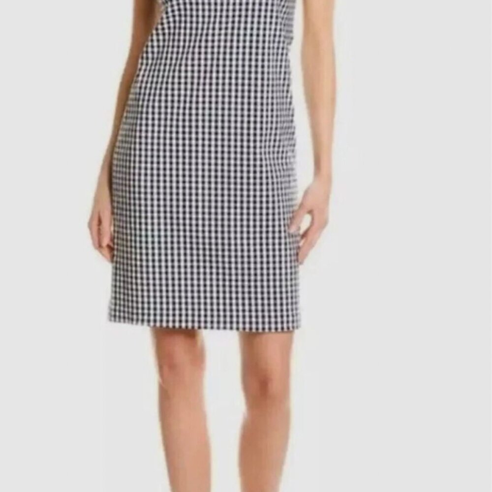 J McLaughlin Joselyn Blue and White Gingham Dress - Picture 7 of 8